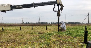 Установка винтовых свай Кизилюрт цена от 3169 руб.