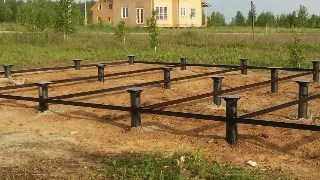 Установка и монтаж - винтовые сваи в Кизилюрте для свайного фундамента дома. Цена от 2113 руб - видео закручивание